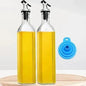 Oil Dispenser Bottle for Kitchen, 500ml (Pack Of 2),FCollepsible Funnel-1 [Multicolour] || Total Item 3