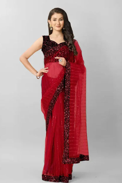 PARTY WERE SEQUENCE SAREE