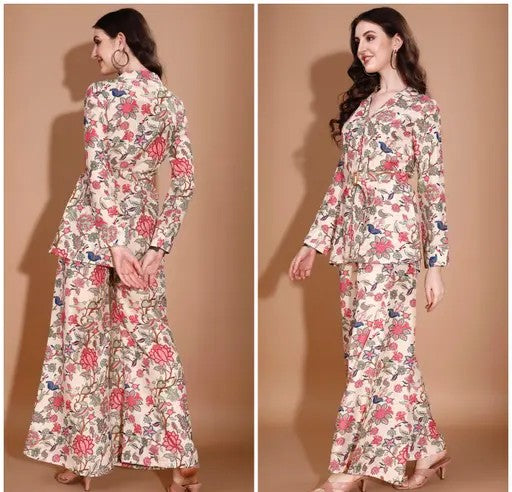 Cord Set cotton blend Top and Bottom Set