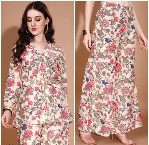 Cord Set cotton blend Top and Bottom Set