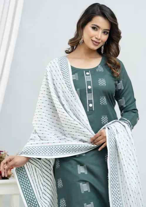 Kurti Set with Dupatta