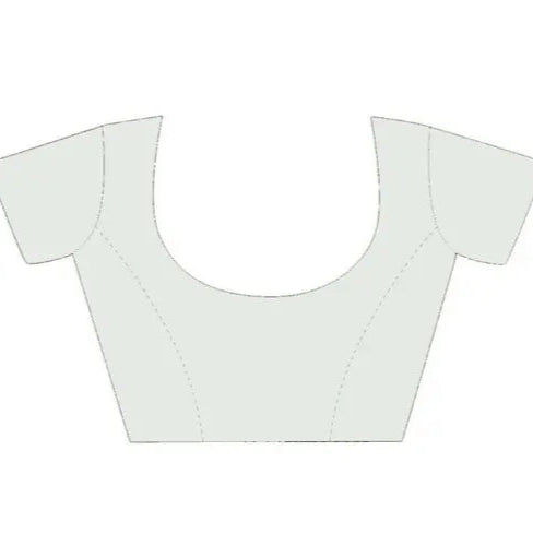 White Designer Party Wear White georgette sequence work saree with heavy designer blouse