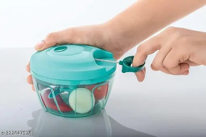 BlUE chopper vegetable chopper hand mixer for kitchen mini chopper Vegetable & Fruit Chopper