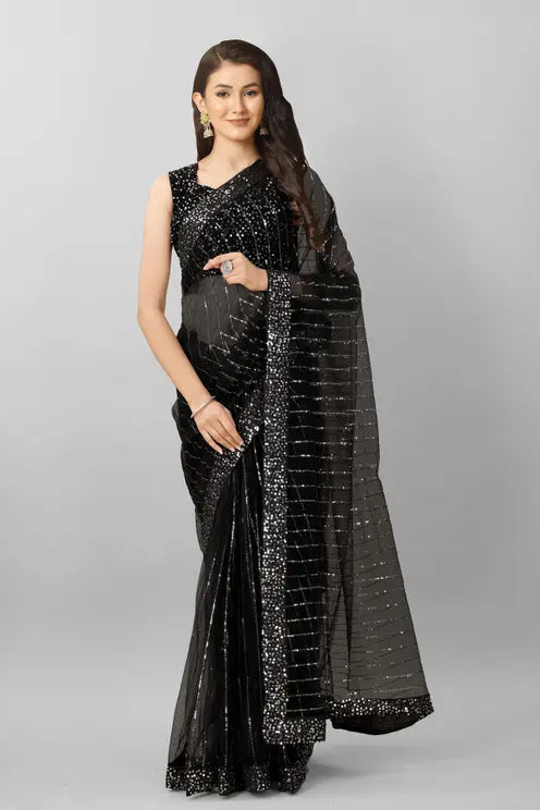 PARTY WERE SEQUENCE SAREE