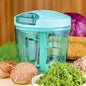 Kitchen Dori Chopper / Manual Chopper / Onion Dry Fruit Grinder / Vegetable Chopper Cutter / Salad Maker( XXL Chopper 1000ml,Pack of 1, blue)