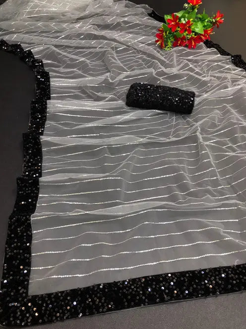 PARTY WERE SEQUENCE SAREE