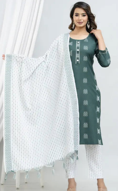 Kurti Set with Dupatta