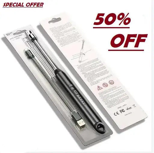 USB Electric Lighter for Candles Rechargeable Electric Gas