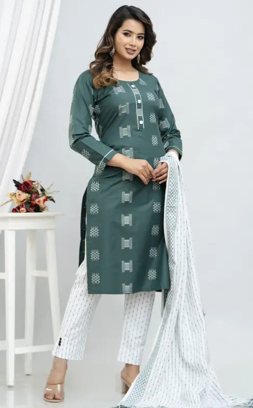 Kurti Set with Dupatta